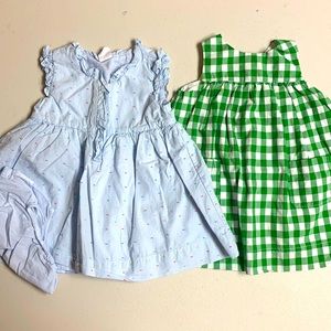Baby Gap set of two dresses Size 6-12 months